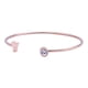 thumbnail image 2 of Pulsera Mujer Inicial Letra LuckyLy, Acero Inoxidable y Zirconia Cúbica, Modelo Sonia rosa UNITALLA, 2 of 8