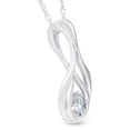 thumbnail image 2 of Pompeii 1/5ct Diamond Solitaire Pendant White Gold (G/H,I1), 2 of 3