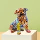 thumbnail image 5 of Escultura de resina de bulldog francés, animales pintados a mano, estatua de perro, obra de arte, 19x125x185 CM, 5 of 9