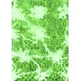 thumbnail image 1 of Ahgly Company Indoor Rectangle Abstract Green Modern Area Rugs, 5' x 7', 1 of 4