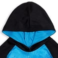 thumbnail image 2 of Sudadera con capucha Monster Jam Trucks Megalodon para niños pequeños, negro/azul 5T, 2 of 8