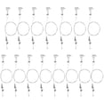 thumbnail image 2 of 15 Pcs Picture Rail Hanging System, Photo Frame Display Cables 39’’ with Adjustable Hook, 66lb Stainless Steel Picture Rail Hanging Kit, Gallery Hanging Kit for Art Gallery, Wall Picture, Exhibition, 2 of 7
