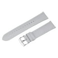 thumbnail image 3 of Uxcell Leather Watch Band 22mm Quick Release Genuine Leather Replacement Watch Straps for Men Women, Light Grey, 3 of 6