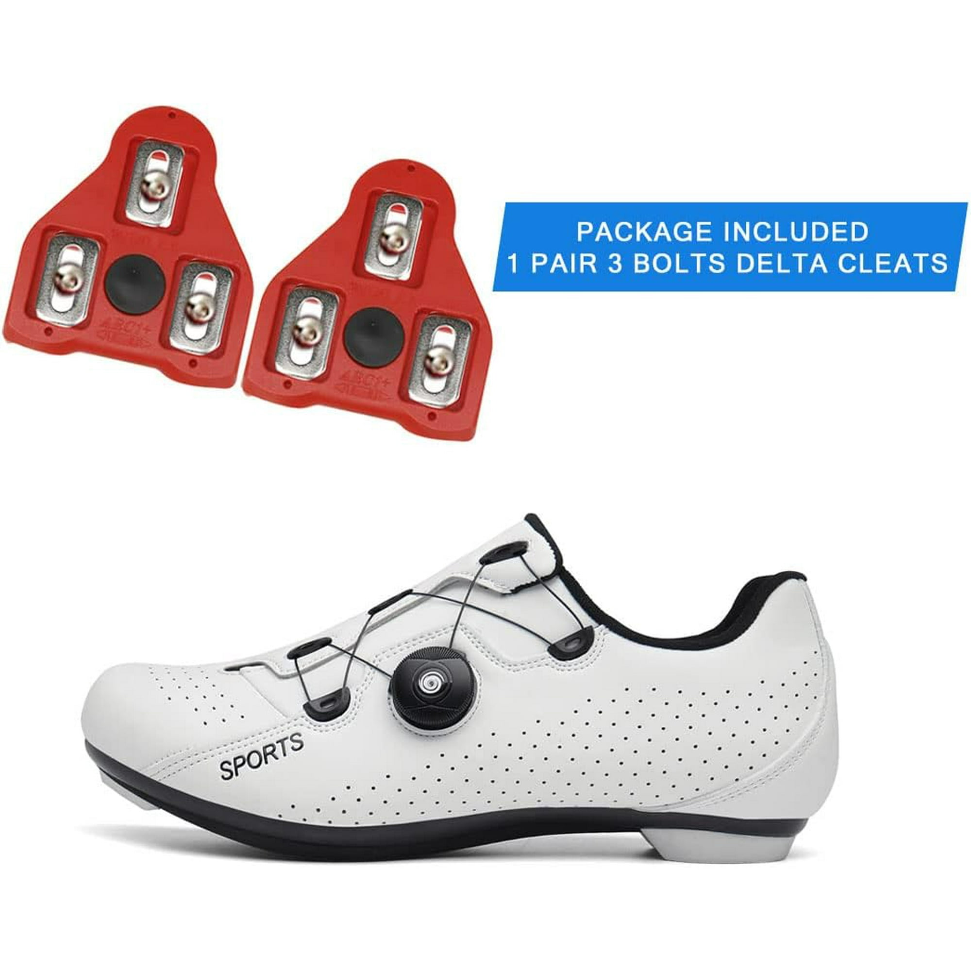 Cale-pieds HAFRILY 9° Compatibles Look Delta Et Peloton – Lot Avec Vis, Rondelles, Outil – Pour Home Trainer Et Route