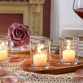 thumbnail image 3 of Aspen Creative 25706-4, Votive Candle Holder, Home Decor, 4-1/4" D x 4-5/8" H, Set of 4, 3 of 9