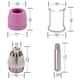 thumbnail image 4 of Kit de consumibles con cortador de plasma, boquillas con punta de antorcha, 4 of 6