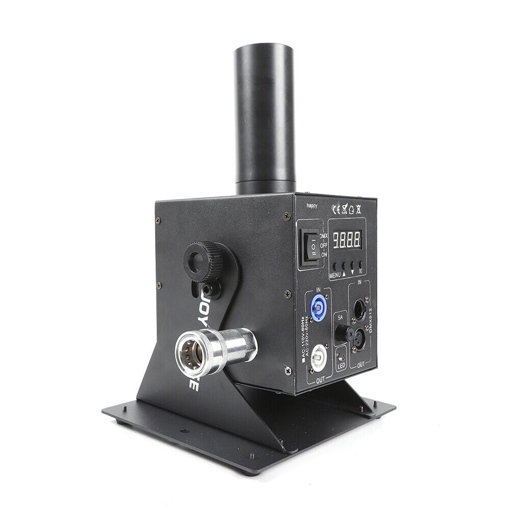 LED CO2 Jet Machine RGB DMX Fog Machine Effect Tool for DJ Stage Disco 6CH 70W