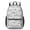 Dinosaur Skeleton Black Pattern, variant on Dinosaur and Skeleton White Pattern 17" Waterproof Oxford School Backpacks for Teens, S-Shape Padded Straps, for School, Travel, Hiking, Camping