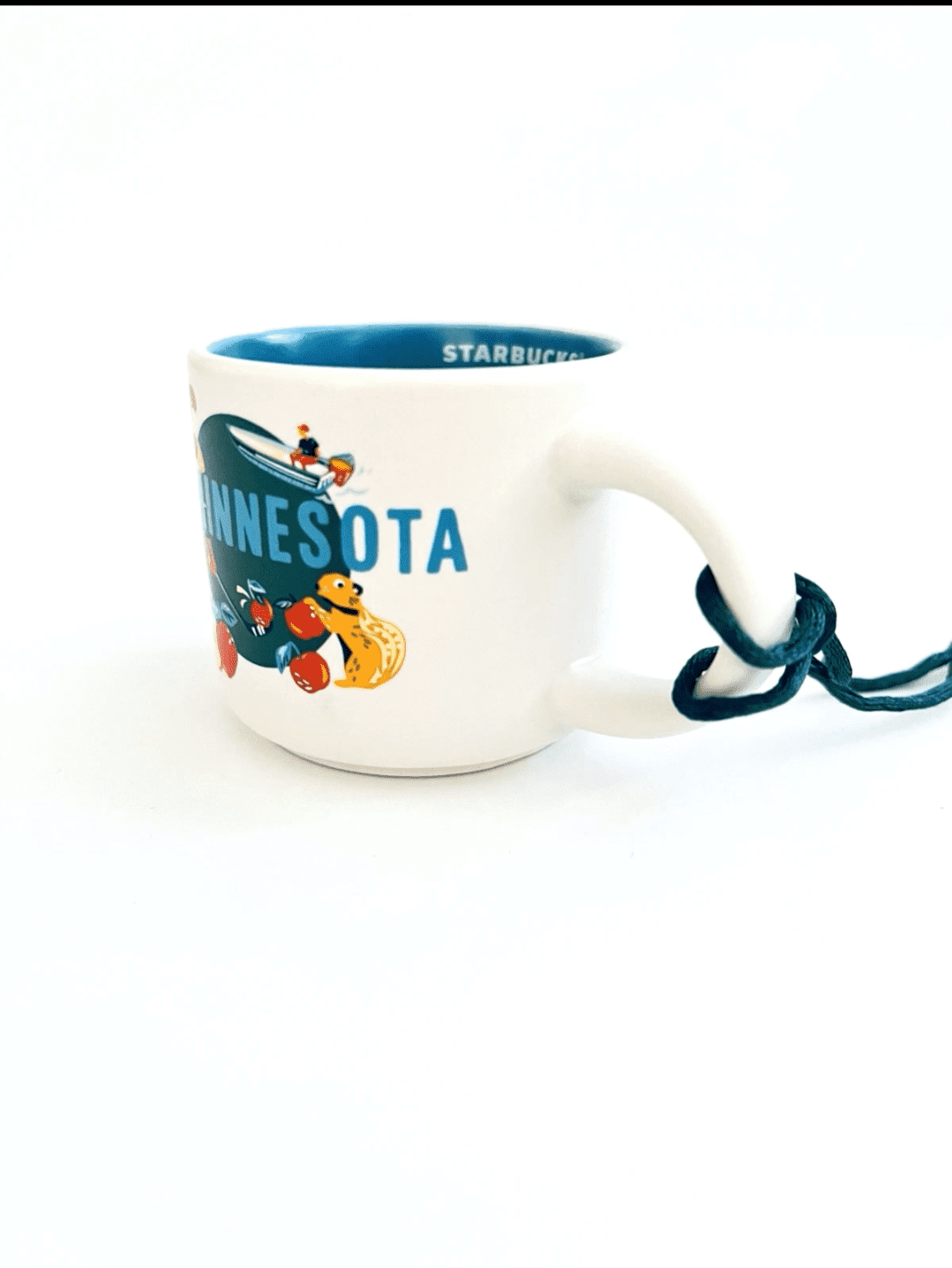 Starbucks Discovery Series Mini Demitasse Espresso 2oz Ceramic Coffee Mug - Minnesota