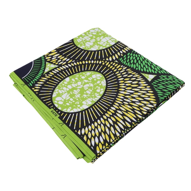 Tela De Estilo étnico, Patrón Exquisito, Tela Con Estampado De Cera, Efecto Decorativo, Resistente Al Desgarro, 6 Yardas, Sastrería Flexible Para Envolver Proyectos