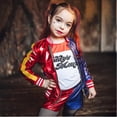 thumbnail image 5 of Disfraz de Harley Quinn para niños y niñas adultas, disfraz de Halloween, disfraz de escuadrón suicida, vestidos elegantes, 5 of 5