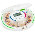thumbnail image 1 of LiveFine Distributeur de Pilules Bluetooth Système de Livraison Automatique de Pilules avec Alarme Blanc, 1 of 8