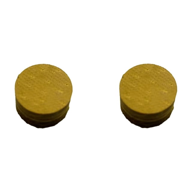 2 Pcs Embouts de Queue de Billard 14*8mm 6 Couches en Cuir pour Queue Américaine