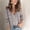 Gray, variant on LEKODE Women V Neck Scalloped Trim Long Sleeve Leaf Hollow Crochet Knit Full Button Down Cropped Cardigan Lightweight Spring Daily Tank Dress Vacation Layering Outer Shrug Topper Beige L