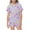 Purple, variant on Luvoko Tween Pajamas 2 Piece Sets Pajamas For Kids Children Graphic Print Short Sleeve Button Shirt Shorts Pajama Set Top Teen Girl Mint Short Baby Girl Just Arrived Baby Boys Christmas Sleepers Baby