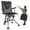 Type 2, variant on VEVOR Hunting Chair, 360° Silent Swivel, Foldable Lightweight Portable Blind Chair, Heavy-Duty Steel Frame Ground Stool Seat, with Adjustable Shoulder Strap, 300 Lbs Capacity for Fishing, Camping