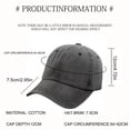 thumbnail image 3 of Visors Of Mexico Casquette de Baseball Décontractée Imprimée Casquette Rétro Casquette à Langue de Canard en Polyester, 3 of 3