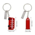 thumbnail image 2 of LABSERRON Train Key Chains Pendant Keychain Zinc Alloy 2Pcs Home Decoration, 2 of 8