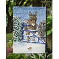 thumbnail image 3 of Carolines Treasures ASA2159GF Donkeys And Robin Flag Garden Size, 3 of 3