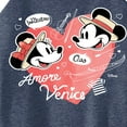 thumbnail image 3 of Disney - Mickey & Friends - Minnie & Mickey in Paris - Amore Venice - Bellissimo - Juniors High Neck Tank Top, 3 of 5