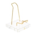 thumbnail image 1 of MasteelfCA 1pc Simple Acrylic Base with Metal Rack Creative Displaying Base Transparent, 1 of 7