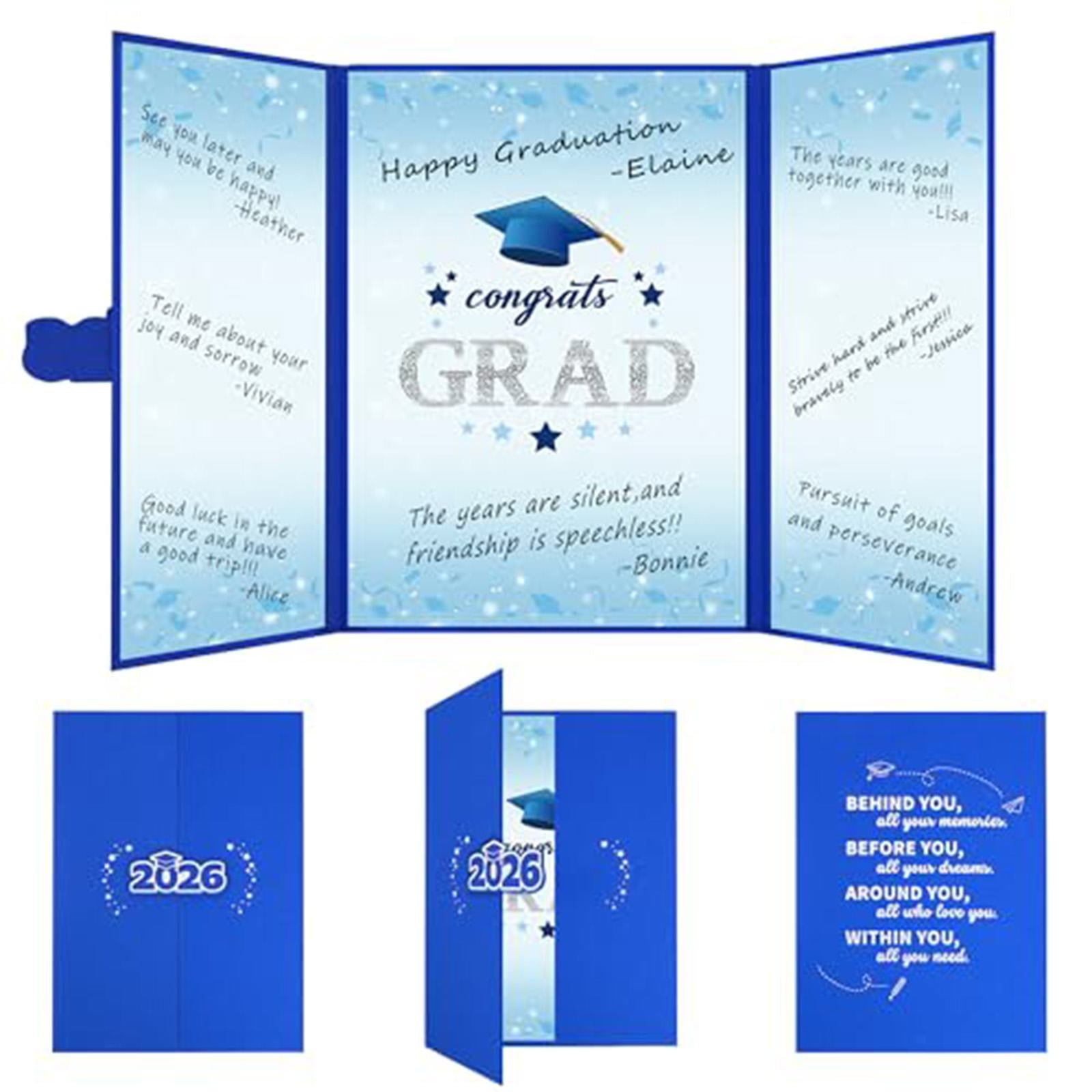 2026 Graduation Guest Book Alternative Class of 2026 Graduation Party Decorations Graduation Signature Book for 2026 College High School Unique Graduation Gifts for Friends