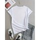 thumbnail image 2 of YOGA LIFE Printed T-shirt Comfortable and Soft T-shirt Round Neck Short Sleeve T-shirt Loose and Comfortable T-shirt Hot Print Funny Print, 2 of 6