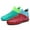 Mandarin Duck (Red+Cyan), Turf, variant on UKAP Adult Youth Soccer Cleats Firm Ground Football Boots Lace Up Turf Shoes Outdoor Sneakers Durable Cyan, FG Cleats 11.5