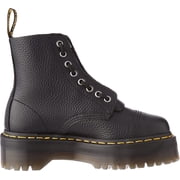Dr. Martens Sinclair Black Milled Nappa Amphibian Black (Womens)