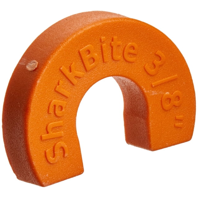Clip de desconexión desmontable de plástico SharkBite U708A de 3/8 pulgadas