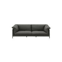 Acme Furniture Tadi Loveseat in Black Top Grain Leather