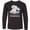 AB-Black, variant on Inktastic My Great Aunt Loves me to the Moon and Back Elephant Family Long Sleeve Youth T-Shirt
