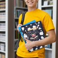 thumbnail image 6 of HELLHERO Bible Case Bag for Women, Book Storage Bag, Decorative Design, Protector Wrap Bag for Paperbacks, Cow Pattern Design, 6 of 8