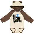 thumbnail image 3 of Inktastic My 1st Hockey Season Boys Long Sleeve Baby Bodysuit, 3 of 5