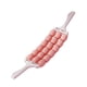 thumbnail image 4 of Masajeador de rodillos de 3 filas, flexible, para pantorrillas, brazos, cintura y cuello. Rosa, 4 of 8