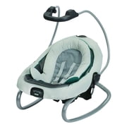 Graco DuetSoothe Baby Swing and Rocker with Portable Seat, Sapphire Green
