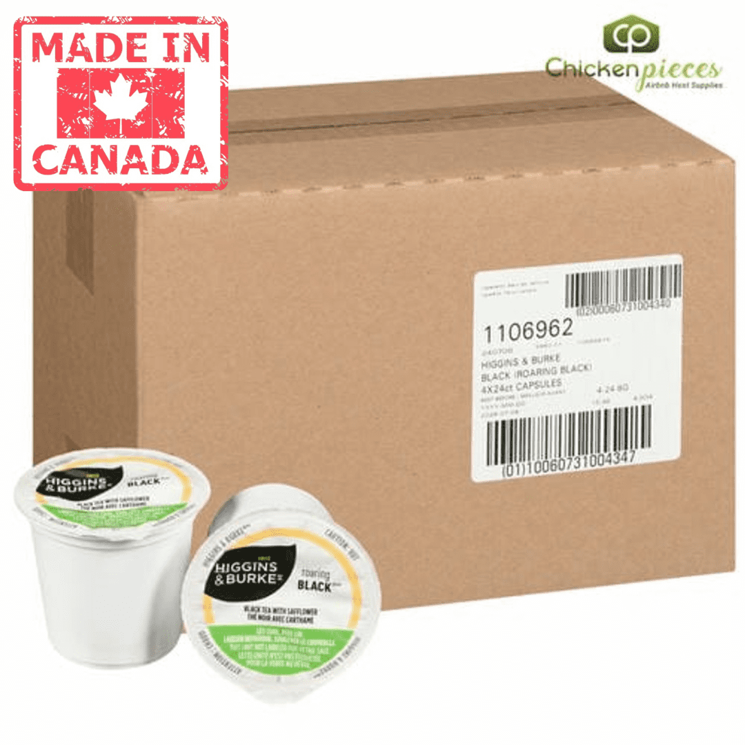 Higgins & Burke Black Tea Roaring K-Cup Pods 8 Grams (96/Case) - Canadian Made