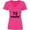 Hot Pink, variant on Inktastic 75th Birthday 75 Rocks Women's V-Neck T-Shirt