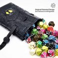 thumbnail image 2 of Dragon's Eye Dice Bag - Yellow Dungeons and Dragons Accessory Dice Pouch, 2 of 2