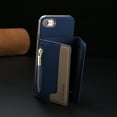 thumbnail image 6 of Dteck Magnetic Case for iPhone SE (2022/2020) /iPhone 8 /iPhone 7 Case, 2 in 1 Wallet Case Detachable Card Holder,Compatible with MagSafe,PU Leather RFID Blocking Credit Slots Zipper Pocket,Blue, 6 of 7