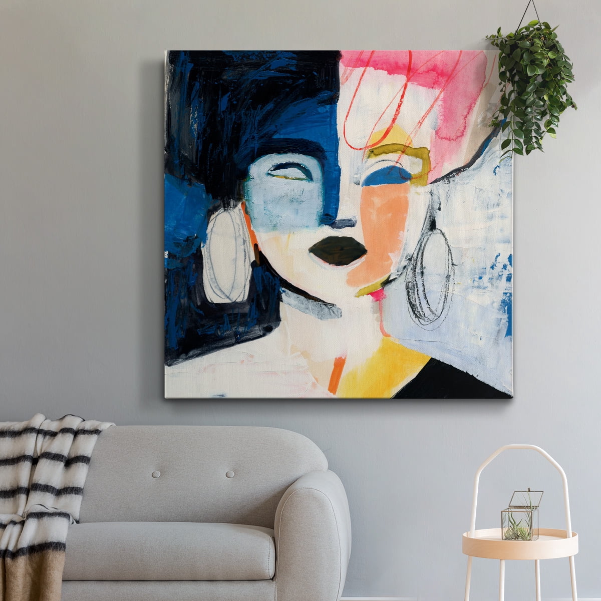 Wexford Home Sorella I-Premium Gallery Wrapped Canvas, 24" x 24" - Ready to Hang