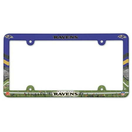 Baltimore Ravens License Plate - Baltimore Ravens Full Color License Plate Frame