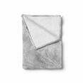 thumbnail image 2 of Marble Print Soft Flannel Fleece Throw Blanket, Traditional Monochromatic Japanese Style Paper Themed Natural Retro Approach, Cozy Plush for Indoor and Outdoor Use, 70" x 90", Pale Grey, by Ambesonne, 2 of 6