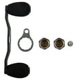 thumbnail image 3 of Carbon Fiber Left Right Diy Fishing Reel Handle Eva Knob Rocker Replacement 8X5Mm, 3 of 9