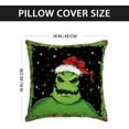 thumbnail image 5 of Christmas Pillow Covers Pillow Cases New Year Winter Xmas Decor Christmas Decorations for Home Party, 5 of 5