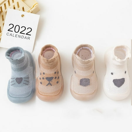 

TOWED22 Toddler Girl Sneaker Cartoon Animal Baby Socks Shoes Children Baby Socks Cartoon Baby Toddler Shoes Floor Socks A
