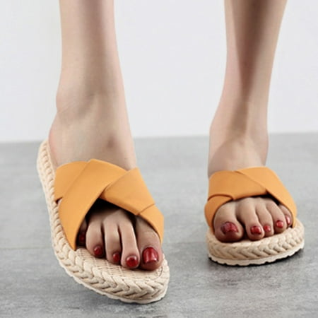 

Fashion Spring And Summer Women s Sandals Flip Flops Flat Beach Shoes Note Please Buy One Or Two Sizes Larger