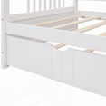 thumbnail image 4 of Twin Size Daybed with Trundle - Solid Pine Wood, Space-Saving, 4 of 12
