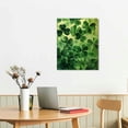thumbnail image 3 of Nawypu Watercolor Clover, Grass, Spring, St Patrick, Digital watercolor, St Patrick's Day, Modern Canvas Wall Art, Decor Canvas, 3 of 5