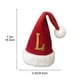 thumbnail image 3 of Adornos Navideños de 26 Letras | Decoración Colgante Personalizada Diy con Gorros de Papá Noel | Juego de Colgantes Navideños Rojos para Decorar El Árbol de Navidad y El Hogar, 3 of 6